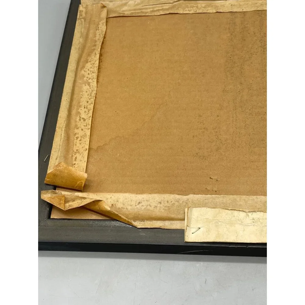 Betty Boop black framed wall artwork red white blue stars stripes 16x13" READ - Picture 7 of 7